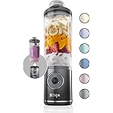 Ninja Blast Max, Portable Blender + Twist & Go, Personal Blender, Ninja Blender, Smoothie, Blend, Ice Crush, 3 Programs, Cord
