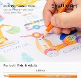 Shuttle Art 504 Pack Colouring Pencils 42 Pre-Sharpened School Set view 5
