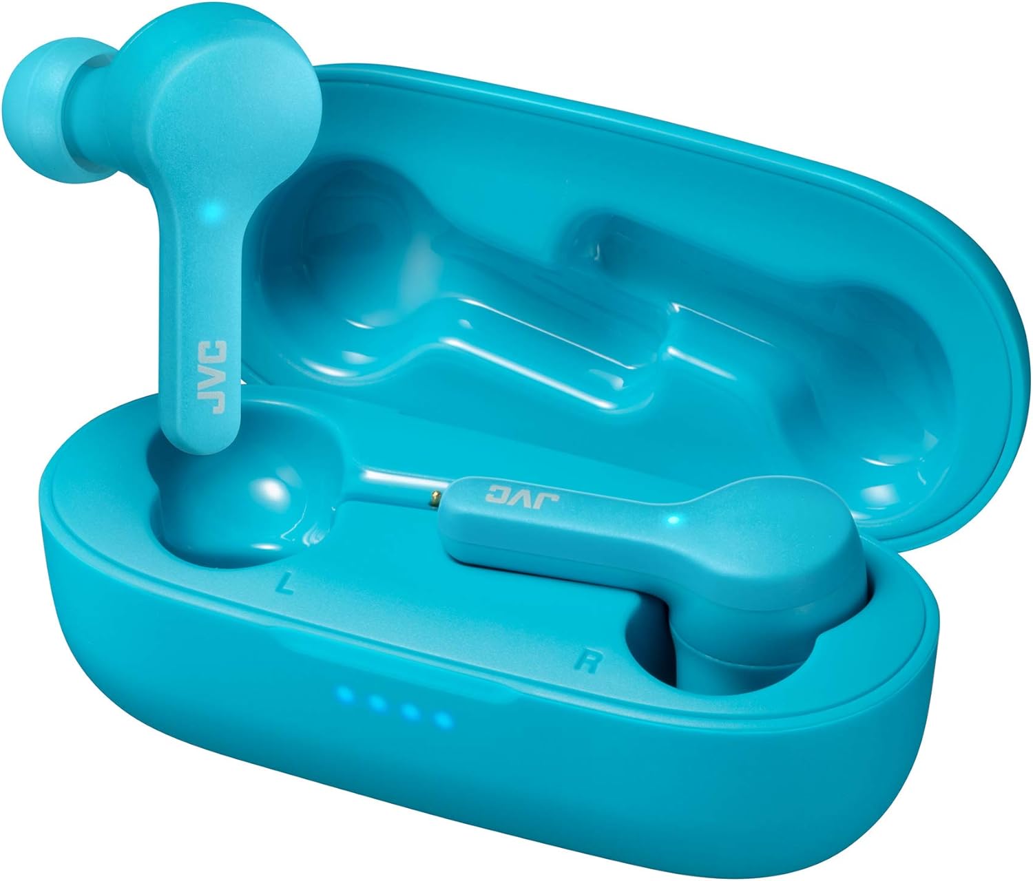 JVC HA-A7T GUMY True Wireless Sports Earphones - Blue - Image 3