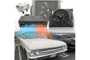 BAILIGO 24V 12000 BTU Under Dash Air Conditioner with Heating, Universal 24 Volt A/C Kit System, Electric 24V DC Underdash AC Unit Quiet, Fast Cooling for Classica Car, Automotive, Truck, ATV, Pickup,Tractor