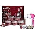 NUTRIGLOW 5 In 1 Face Massager Wine Facial Kit, 250+10g (NG-Combo-028)
