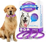 Bieyoc Calming Collar for Dogs 3 Pack Adjustable 60 Day Duration view 1