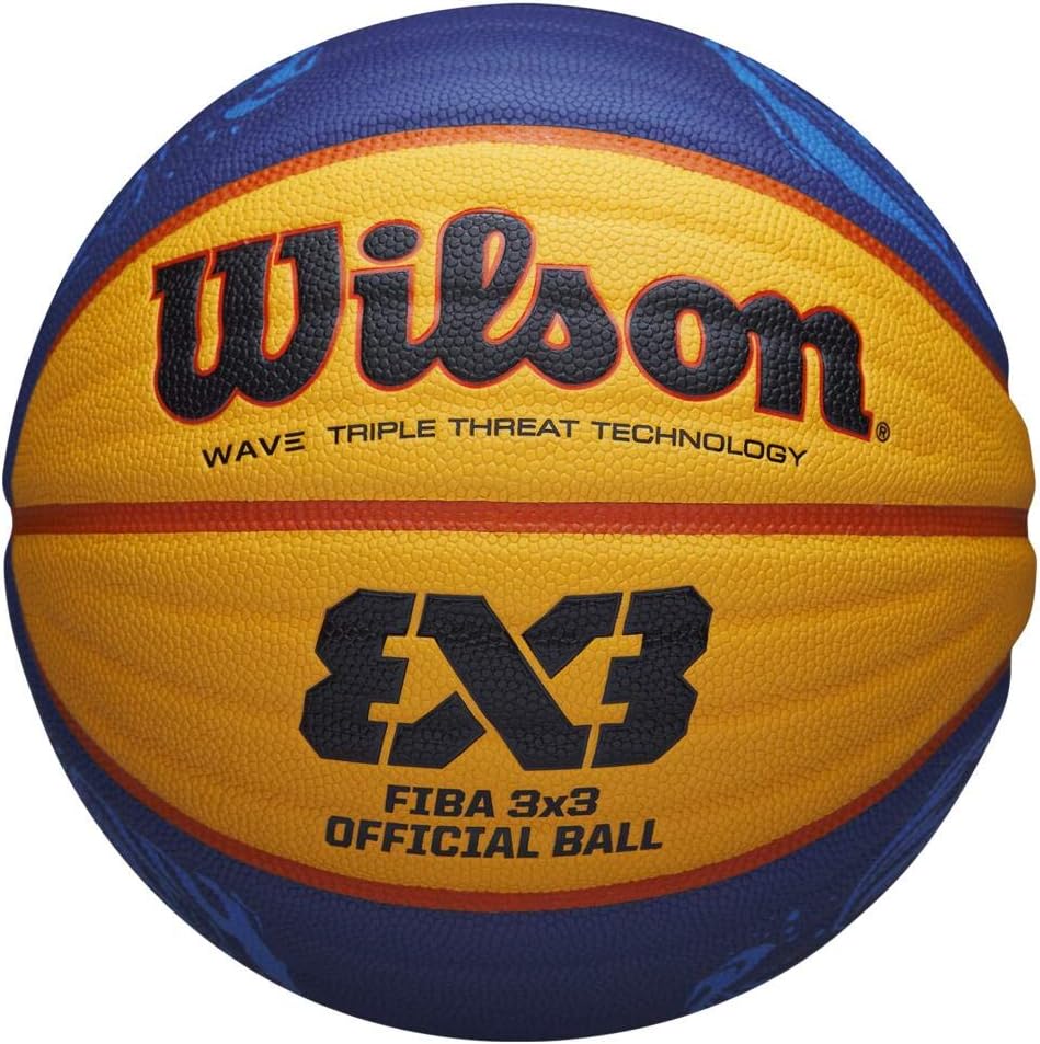 Wilson Fiba Official Balon Baloncesto 3x3, género, Amarillo, 6 Amazon