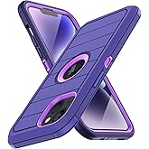 Aimoll-88 for iPhone 14 Case, for iPhone 13 Case, [with Built-in Screen Protector] [Military Grade Drop Protection] Full Body Cover Shockproof Protective Phone Case for Apple 14/13