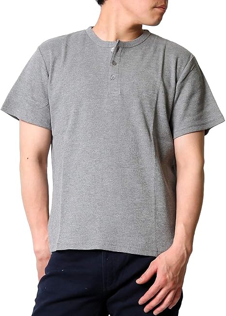Amazon サーマル ヘンリー ネック 半袖 Tシャツ メンズ ワッフル カットソー トップス 17 Tシャツ カットソー 通販 Amazon サーマル ヘンリー ネック 半袖 Tシャツ メンズ ワッフル カットソー トップス 17 Tシャツ カットソー 通販