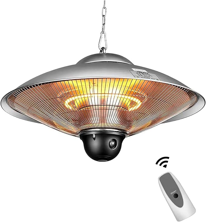 HIGHKAS Calentador montado en el Techo para Exteriores e Interiores