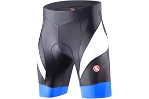 ECO-DAILY Men's Cycling Shorts Padded Bicycle Riding Half Pants Bike Biking Cycle Tights