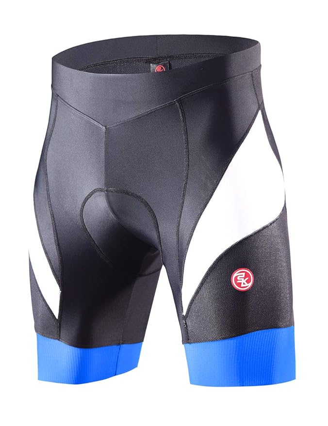 Souke Sports Herren 4D Gepolsterte Radlerhose Atmungsaktiv Schnelltrocknend Fahrradhose