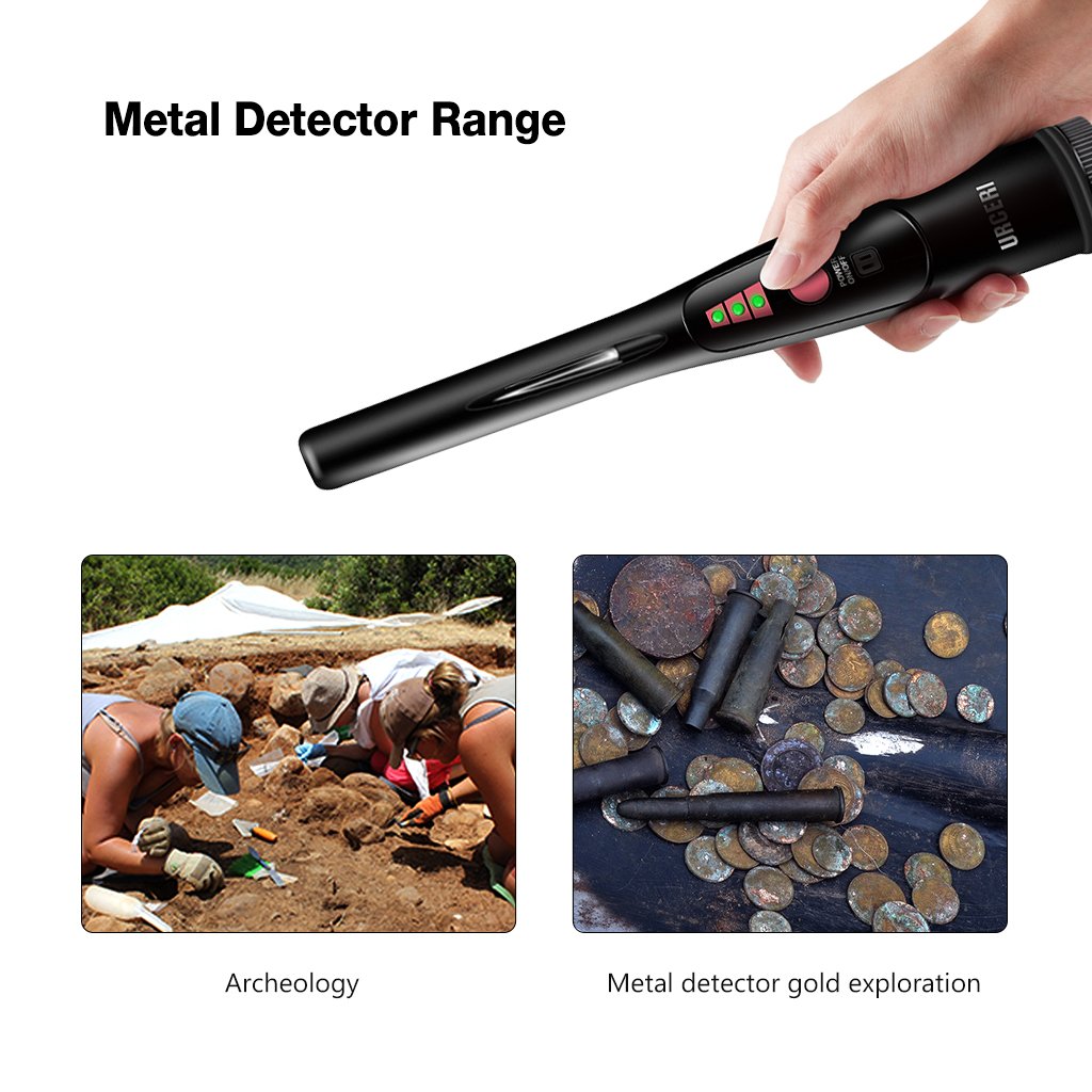 Amazon.com: URCERI Pinpointer Detector de Metal Resistente ...