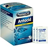 PhysiciansCare Antacid Heartburn Medication (Compare to Tums), 50 Doses of Two Tablets, 420 mg