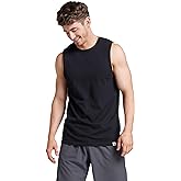 Russell Athletic Men's Dri-Power Cotton Blend Sleeveless Muscle Shirts,Moisture Wicking,Odor Protection, UPF 30+, Sizes S-4X