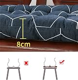 Hruile 8cm Thick Bench Cushion Mat Pad for 2-4 Seater Garden Furniture view 6