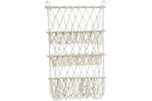 Soft Toy Storage, Stuffed Animal Hammock 3 Layers Stuffed Animal Net Hanging Macrame Hammock Organiser Plushie Plush Soft Toy