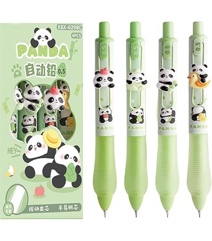 Mr. Pen- Pastel Mechanical Pencil Set With Lead Refills & Erasers, 6 Pack, 2 Sizes, 0.5 & 0.7mm