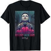 Squid Game Doll Red Light Green Light Masked Guards T-Shirt