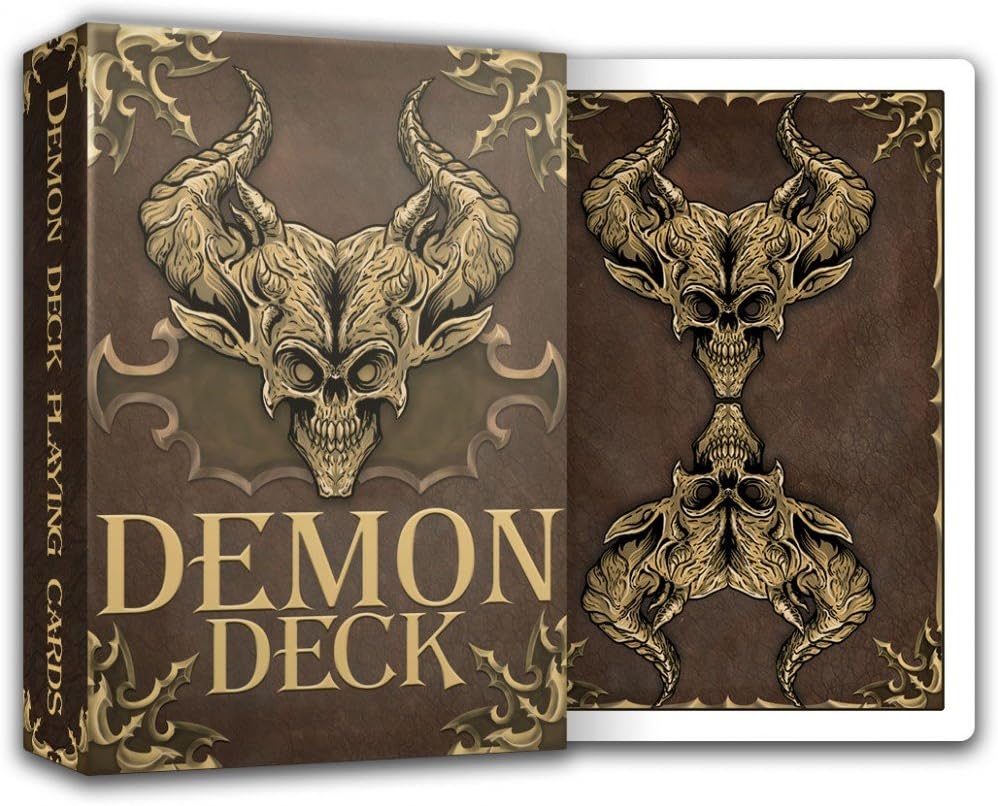 Demon Deck Playing Cards NPCC Sports & Outdoors