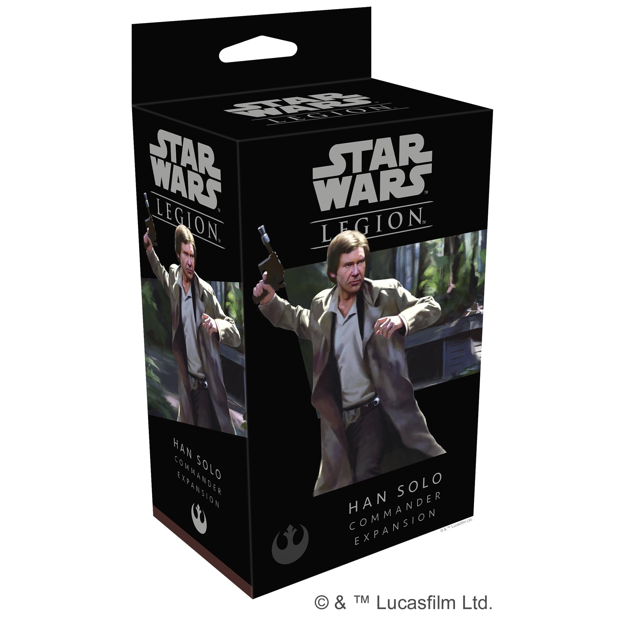Fantasy Flight Games | Star Wars: Legion Han Solo Commander Expansion | Miniatures Game | Ages 14+ | 2 Players | 120-180 Minutes Playing Time