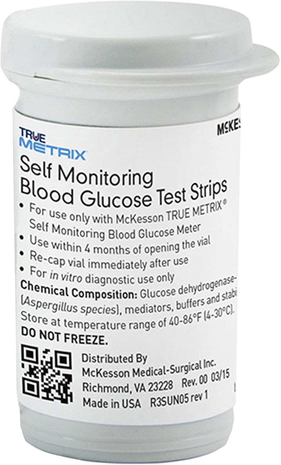 McKesson TRUE METRIX Blood Glucose Test Strips: Industrial & Scientific
