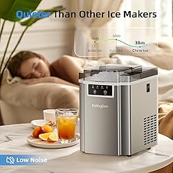 KaringBee Nugget Ice Maker – 45 lbs/24H