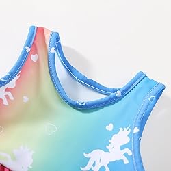 YWFSHOP Toddler Baby Girls Swimsuit Cute Ruffle 2