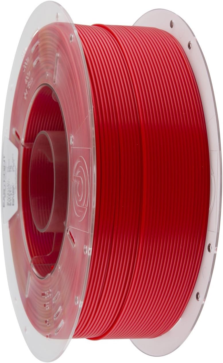 PrimaCreator EasyPrint 3D Printer Filament - PLA - 2.85mm - 1 kg (2.2 lbs) Spool - Red