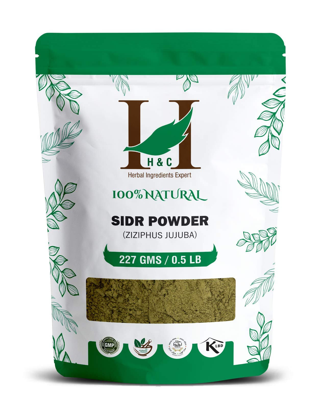 H&C Sidr Powder (Ziziphus jujube) 227g / 0.5 Lb