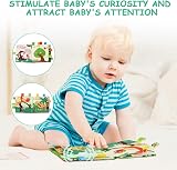 Vicloon Baby Soft Books First Year 3D Animals Crinkle Sensory Quiet Book 0-3 view 3