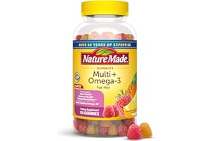 Nature Made Womens Gummy Multivitamins with Omega-3, Multivitamin for Women for Daily Nutritional Support, 150 Gummies, 75 Day Supply