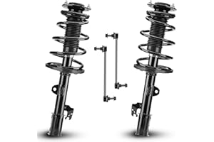 YOUXMOTO Front Struts Shock Absorber Sway Bar Links Kit Fit for Toyota Highlander (Excludes Sport Suspension) 2008 2009 2010 2011 2012 2013, Replace 172484 172483 K90344, 4Pcs