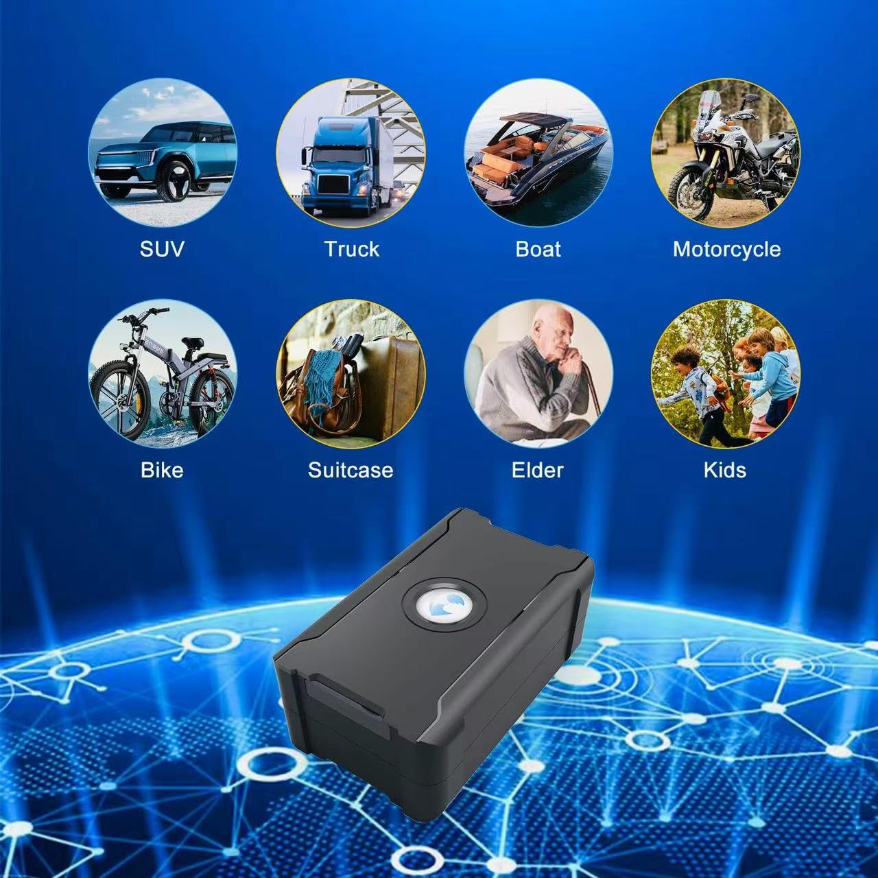 4G GPS Tracker for Vehicles Car Kids Assets, Car Tracker Device Hidden Tracking Devices for Cars Hidden Subscription Needed 10S Update Strong Magnetic Long Battery Life up