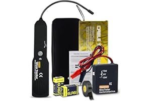 CRYSGUARD Automotive Circuit Tracer & Wire Tracker 6-42V DC Wire Short Finder, Circuit Tracker, Circuit Tester & Circuit Scanner for Car, Boat, Trailer - Open/Short Circuit Detection Tool EM415PRO