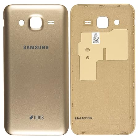 Original Samsung Akkudeckel gold für Samsung J500F Galaxy J5 DUOS - (Akkufachdeckel, Batterieabdeckung, Rückseite, Back-Cover