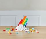 PLUS PLUS Building Blocks 600 Piece Rainbow Construction Toy Kids STEM view 4