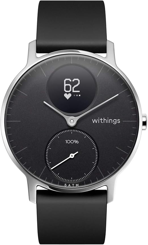 withings steel hr limited edition 36mm blue & rose gold
