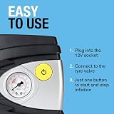 Ring RAC610 Tyre Inflator Air Compressor 12V 85W PSI BAR Gauge view 8