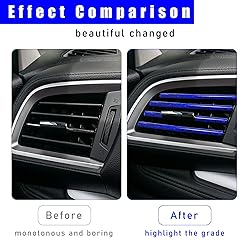 Kewucn 20 PCS Car Air Conditioner Vent Decorative