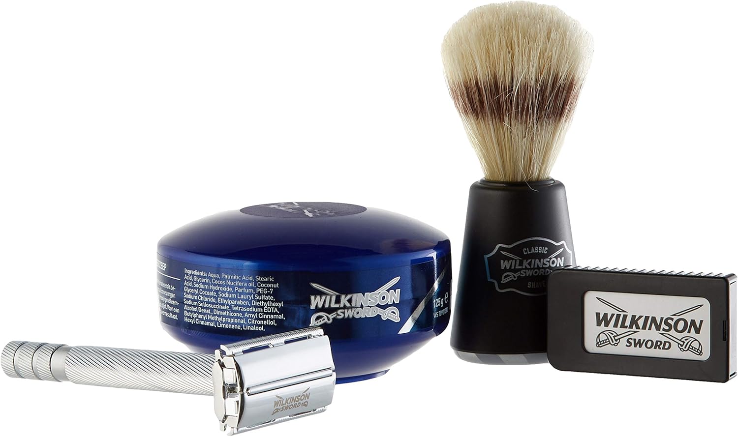 Wilkinson Sword Classic Double Edge Safety Razor Gift Set, Shaving