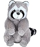 Wild Republic Raccoon Plush, Stuffed Animal, Plush Toy, Gifts for Kids, Cuddlekins 12 Inches
