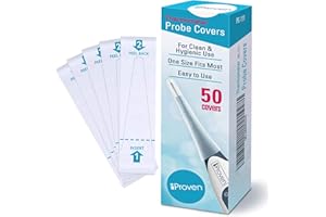 IPROVÈN iProven Disposable Probe Covers for Oral Thermometer and Rectal Thermometer, 50 Count - iProven PC-111