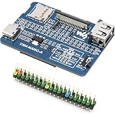 Waveshare Nano Base Board (A) for Raspberry Pi Compute Module 4 Same Size as The CM4 Base Board for Compute Module 4 Lite/eMMC