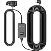 VANTRUE 13.12ft Type-C OBD Hardwire Kit with LED Screen for All DashCams | 3 Gear Shifting, USB-C, Low Voltage Protection for Parking Mode