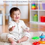 Patelai Silicone Baby Toothbrush 3 Pack Soft Gum Massager 10-36 Months view 4