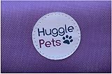 HugglePets Foldable Fabric Pet Crate Carrier Purple Large 70x52cm view 9