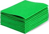 DIVINA VITAE Felt Sheets 7x11 in 10 Pcs Green Craft Fabric view 1