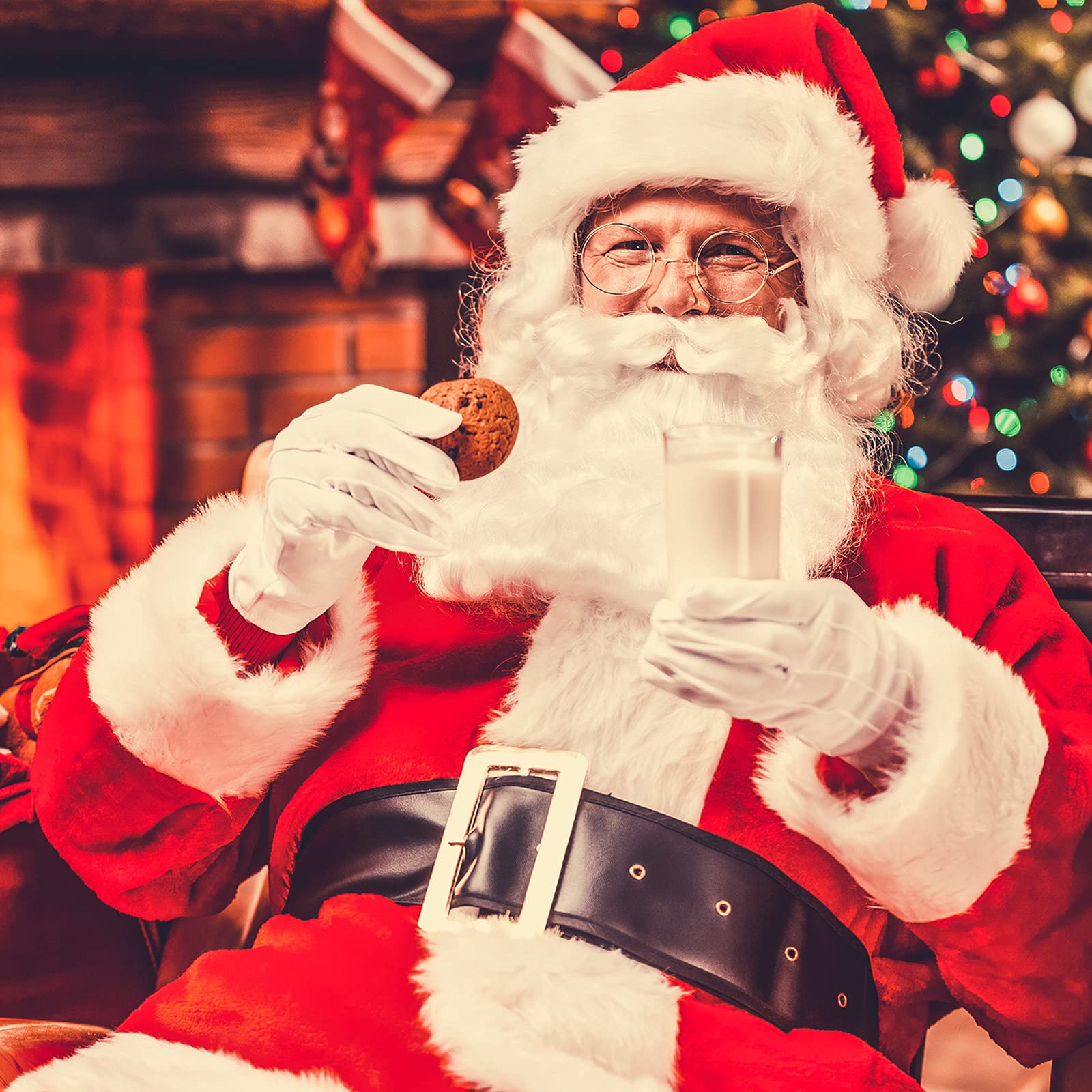Sumind Inflatable Belly Santa Claus Belly Empty Fake Padded Pregnancy Belly Cosplay Belly for Halloween Party Christmas Party