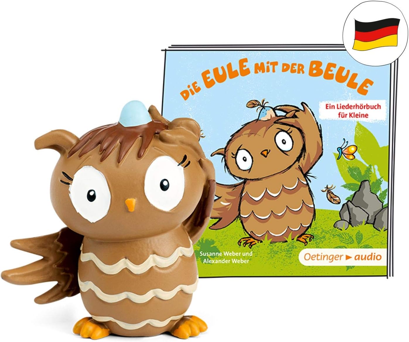 tonies Audio Figures for Toniebox: The Owl with the Beule, Audio Book and Songs for Children Figure