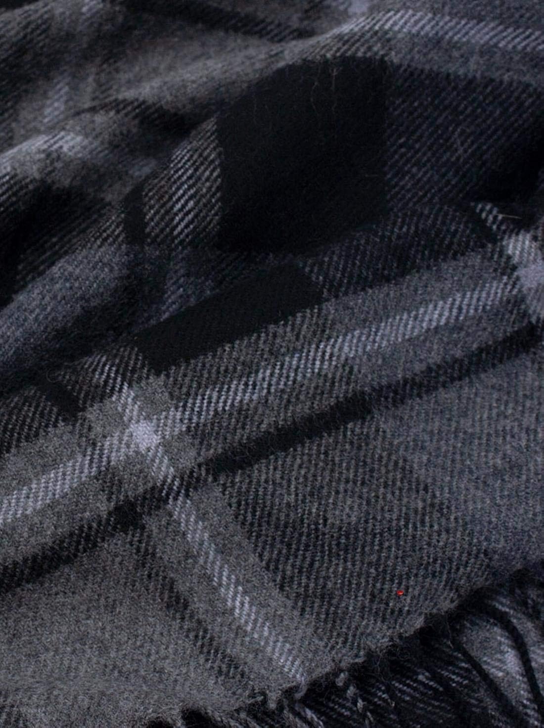 Ladies Shawl Cape MacRae Hunting Grey Tartan Lambswool Made To Order: Clothing