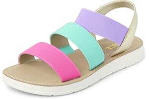 The Children's Place Girl's Elastic Band Sandals