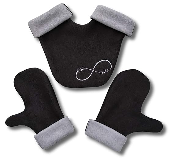 Partnerhandschuhe aus Wollfilz - You & Me - deutsche Handarbeit -