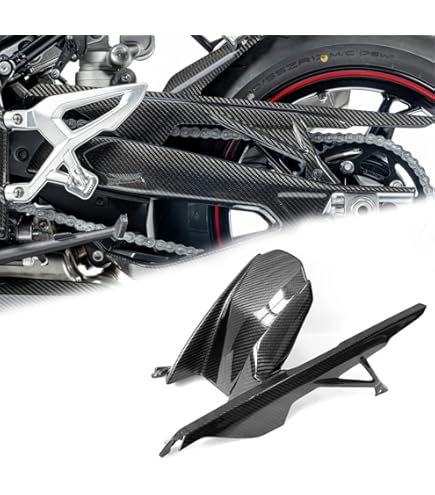 Amazon.com: S1000RR Rear Fender Chain Guard Covers Carbon